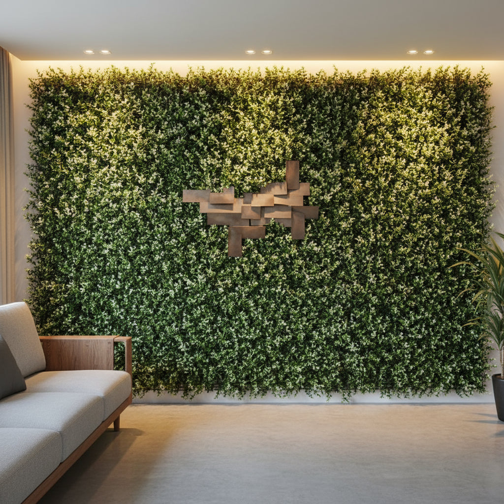 Artificial Vertical Grass Panels for Wall, Balconies & Outdoor Areas Decoration (Size-50 x 50 CM)