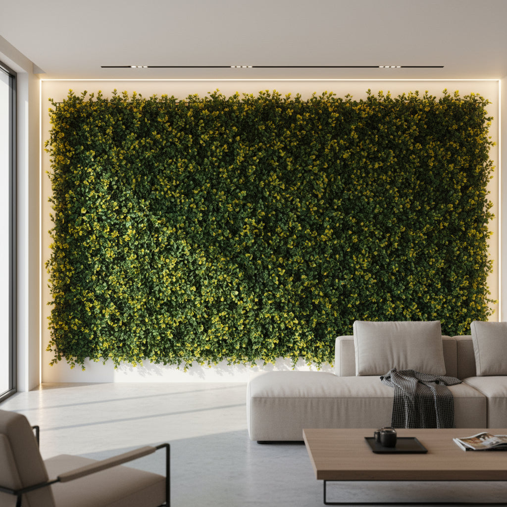 Artificial Vertical Grass Panels for Wall, Balconies & Outdoor Areas Decoration (Size-50 x 50 CM)