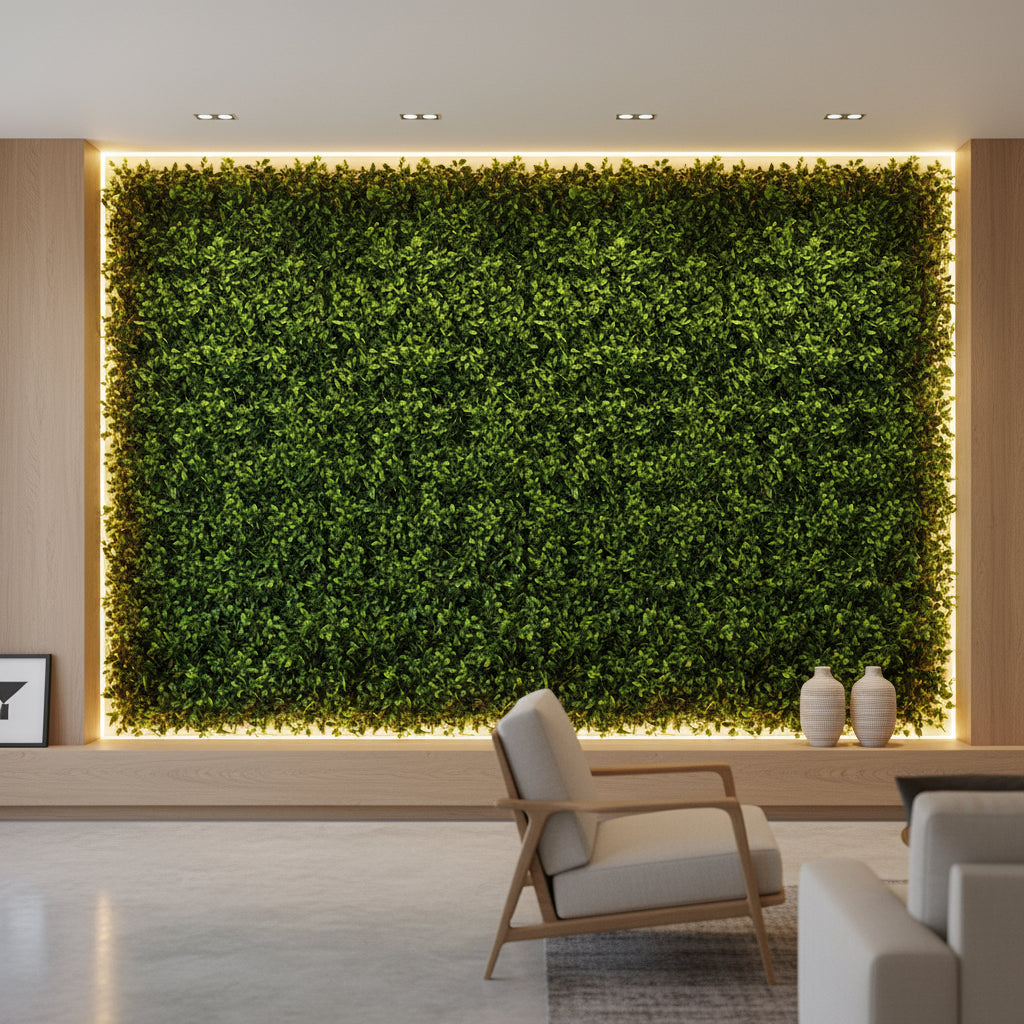 Artificial Vertical Grass Panels for Wall, Balconies & Outdoor Areas Decoration (Size-50 x 50 CM)
