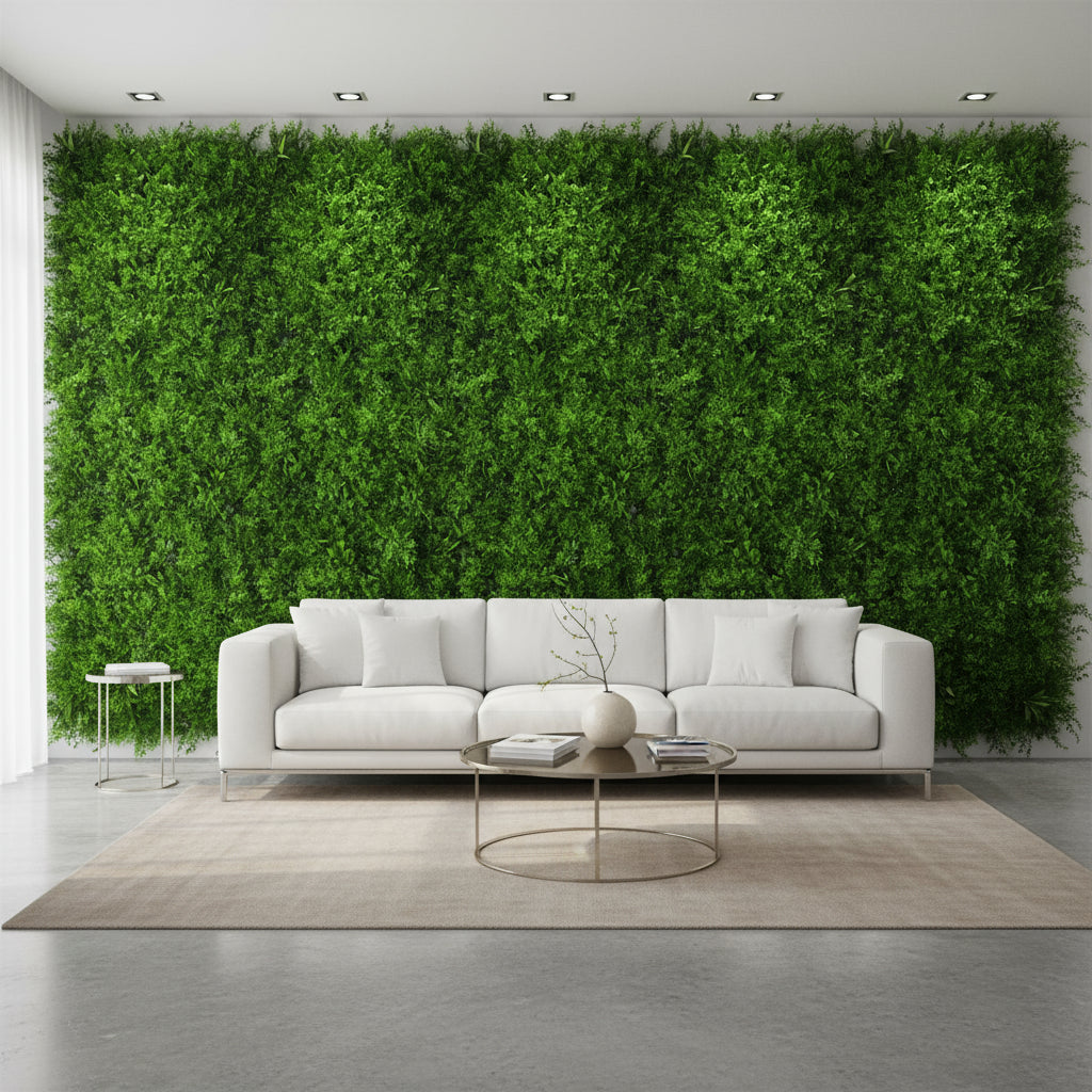 Artificial Vertical Grass Panels for Wall, Balconies & Outdoor Areas Decoration (Size-50 x 50 CM)