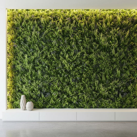 Artificial Vertical Grass Panels for Wall, Balconies & Outdoor Areas Decoration (Size-50 x 50 CM)