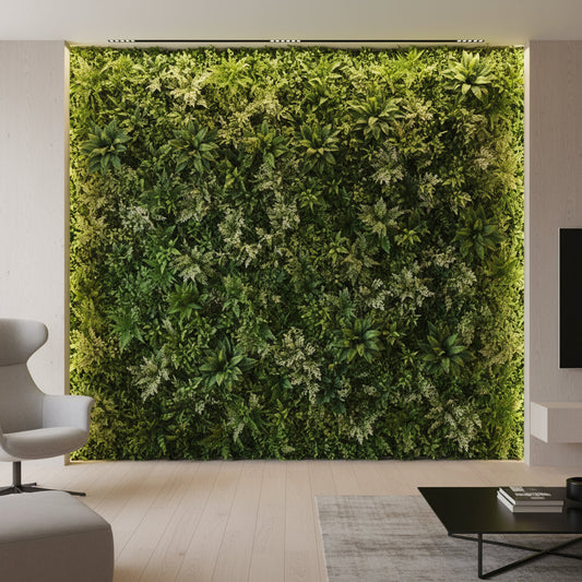 Artificial Vertical Grass Panels for Wall, Balconies & Outdoor Areas Decoration (Size-50 x 50 CM)