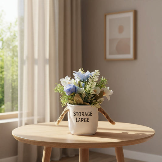 Aavana Greens 22 CM Artificial Potted Table Top Arrangement/Plant