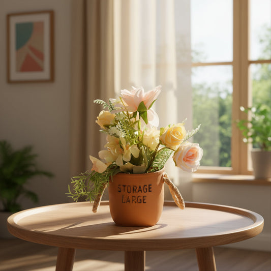 Aavana Greens 22 CM Artificial Potted Table Top Arrangement/Plant