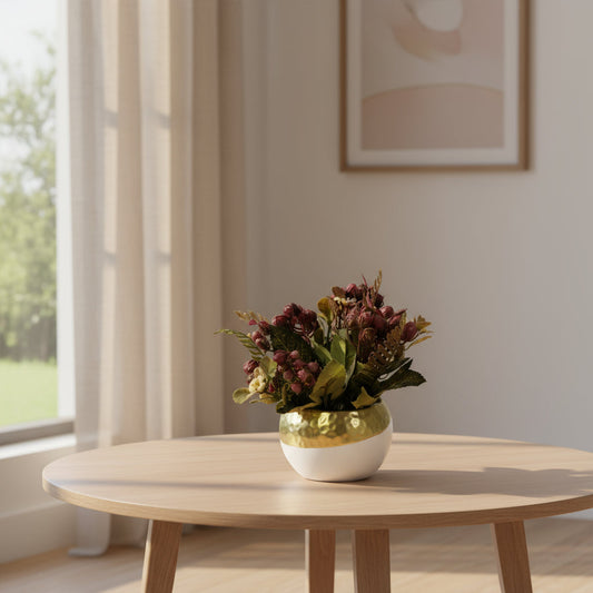 Aavana Greens 16 CM Artificial Potted Table Top Arrangement/Plant