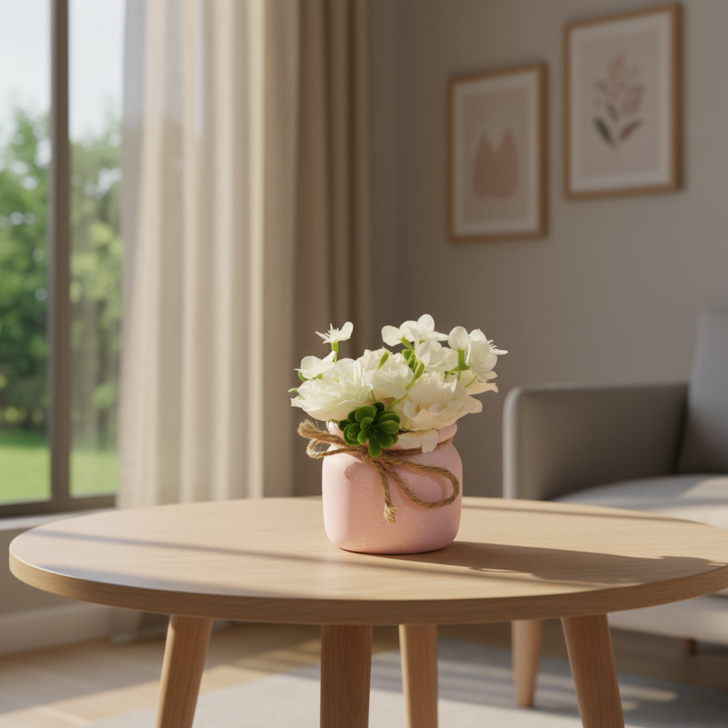 Aavana Greens 12 CM Artificial Potted Table Top Arrangement/Plant