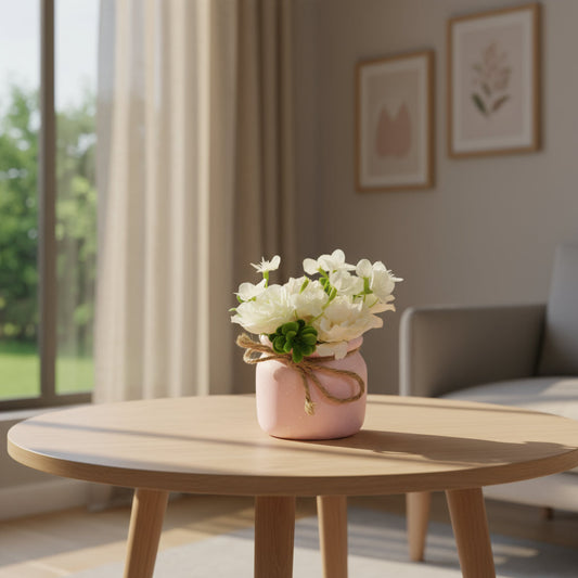 Aavana Greens 12 CM Artificial Potted Table Top Arrangement/Plant