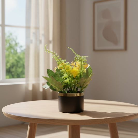 Aavana Greens 23 CM Artificial Potted Table Top Arrangement/Plant