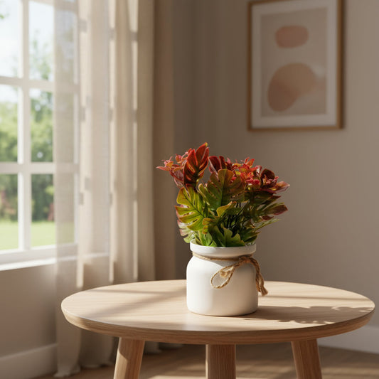 Aavana Greens 20 CM Artificial Potted Table Top Arrangement/Plant