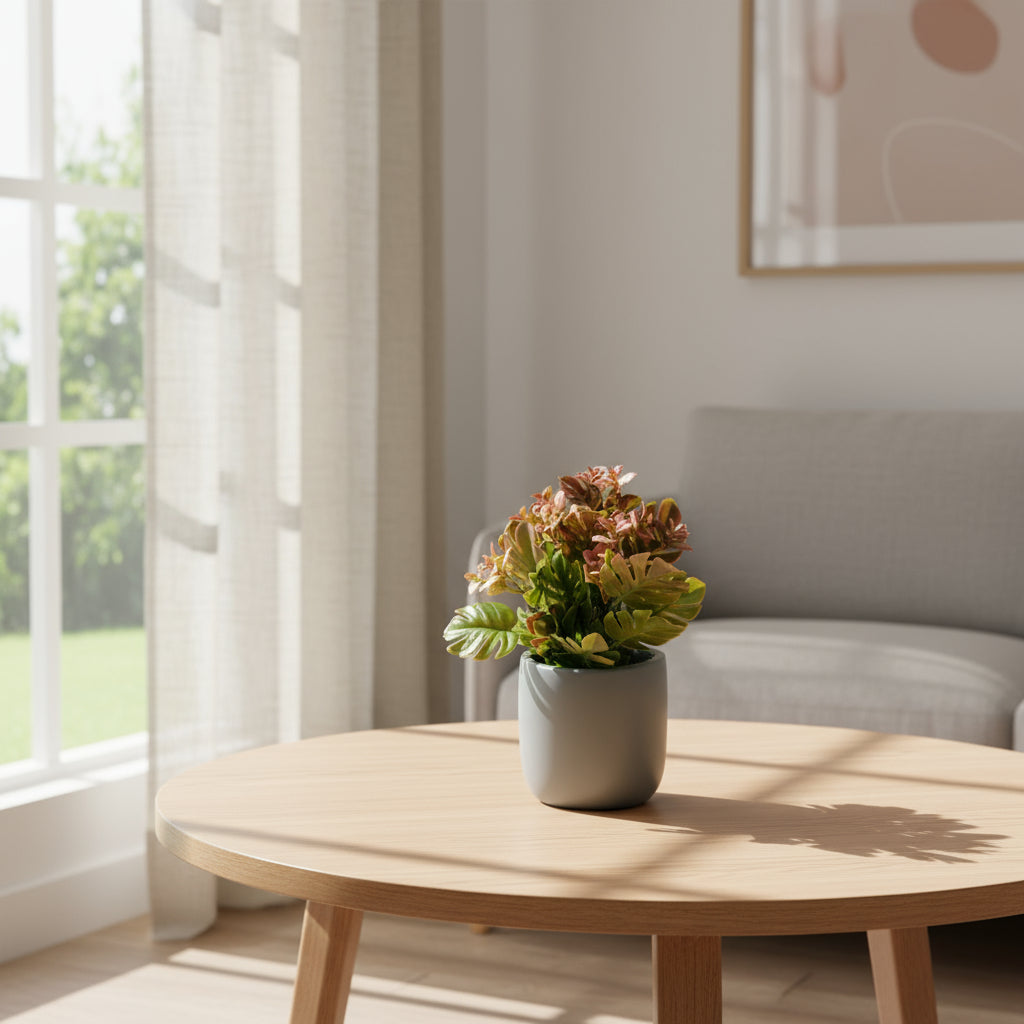 Aavana Greens 26 CM Artificial Potted Table Top Arrangement/Plant