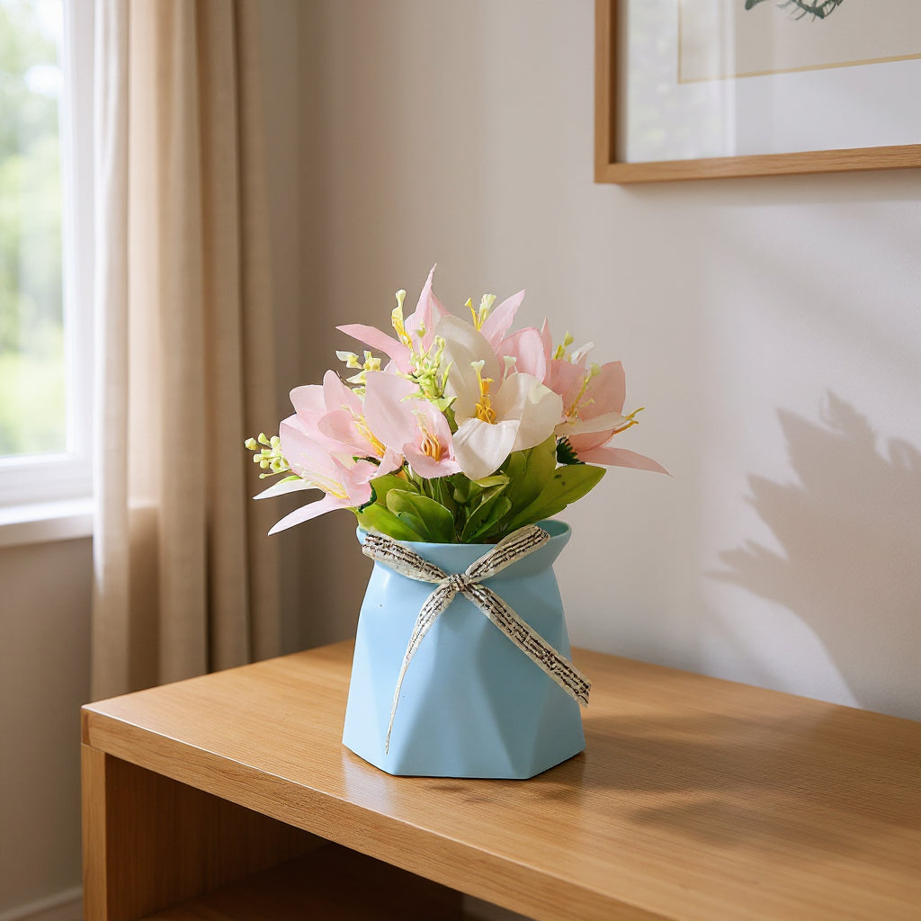 Aavana Greens 18 CM Artificial Potted Table Top Arrangement/Plant