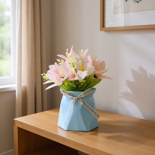 Aavana Greens 18 CM Artificial Potted Table Top Arrangement/Plant