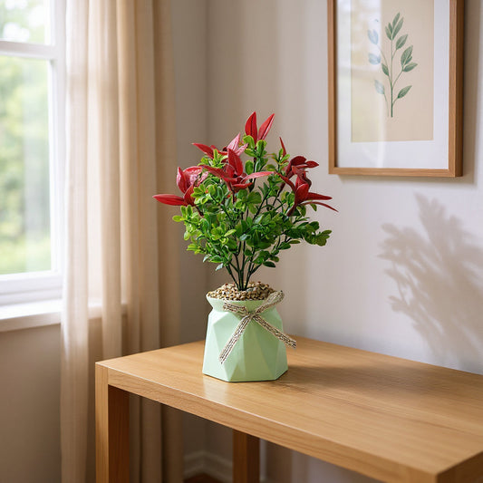 Aavana Greens 30 CM Artificial Potted Table Top Arrangement/Plant