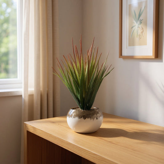 Aavana Greens 23 CM Artificial Potted Table Top Arrangement/Plant