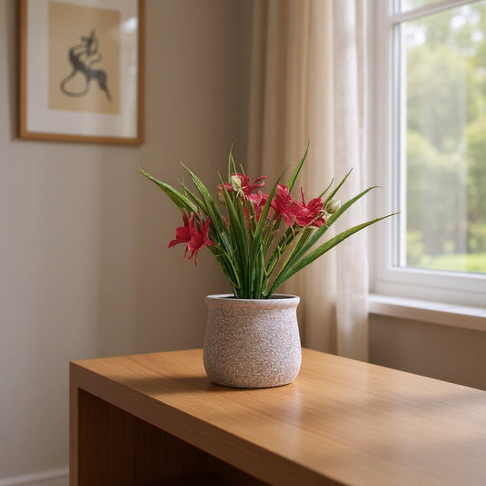 Aavana Greens 21 CM Artificial Potted Table Top Arrangement/Plant