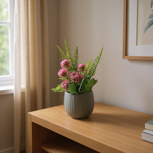 Aavana Greens 26 CM Artificial Potted Table Top Arrangement/Plant