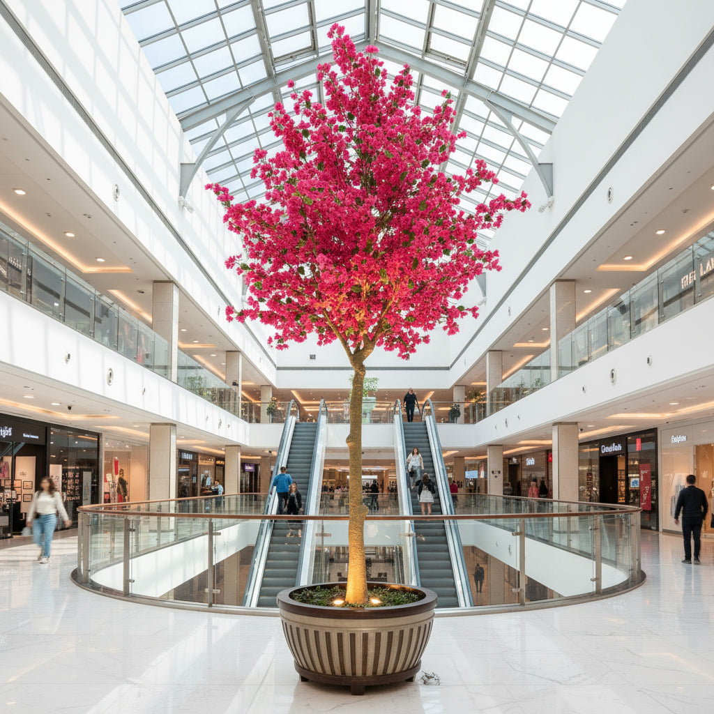 Aavana Greens 12 Feet (360 CM) Artificial Plant/Tree for Indoor and Outdoor, Home, Shop, Office, Restaurant Decoration, Pack of 1