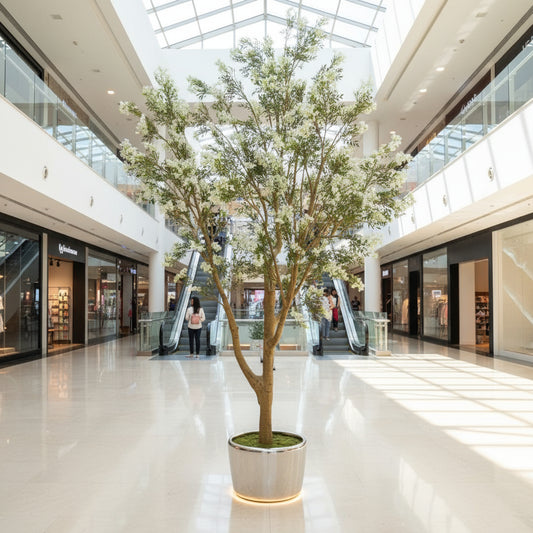 Aavana Greens 11.6 Feet (348 CM) Artificial Plant/Tree for Indoor and Outdoor, Home, Shop, Office, Restaurant Decoration, Pack of 1