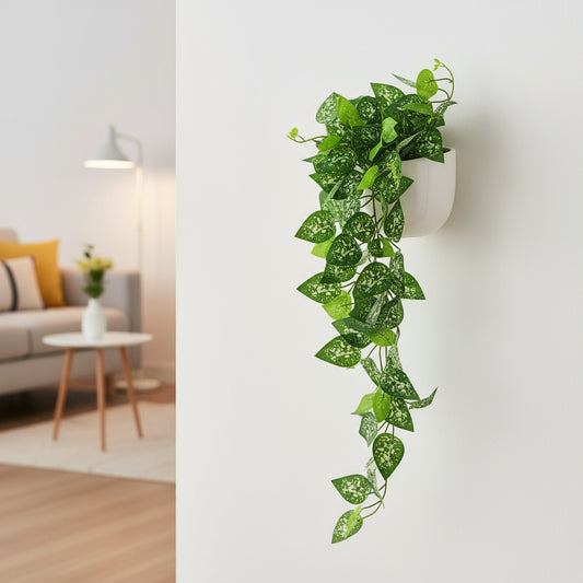 Aavana Greens Artificial Hanging Creepers without Pot for Balcony Terrace Living Room & Vertical Garden Decoration – UV Protected & Maintenance Free