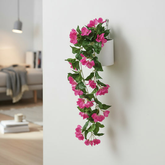 Aavana Greens Artificial Hanging Creepers without Pot for Balcony Terrace Living Room & Vertical Garden Decoration – UV Protected & Maintenance Free