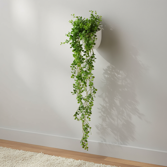 Aavana Greens Artificial Hanging Creepers for Balcony Terrace Living Room & Vertical Garden Decoration – UV Protected & Maintenance Free