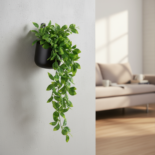 Aavana Greens Artificial Hanging Creeper without Pot for Balcony Terrace Living Room & Vertical Garden Decoration – UV Protected & Maintenance Free