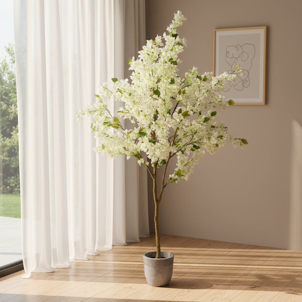 Aavana Greens 7 Feet (210 CM) Artificial Plant for Indoor and Outdoor, Home, Shop, Office, Restaurant Decoration, Pack of 1