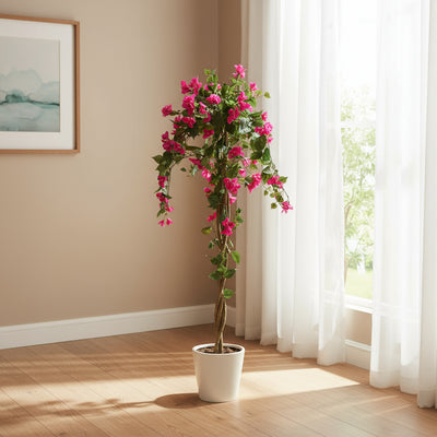 Aavana Greens (155 CM) Artificial Bougainvillea Plant for Outdoor & Indoor
