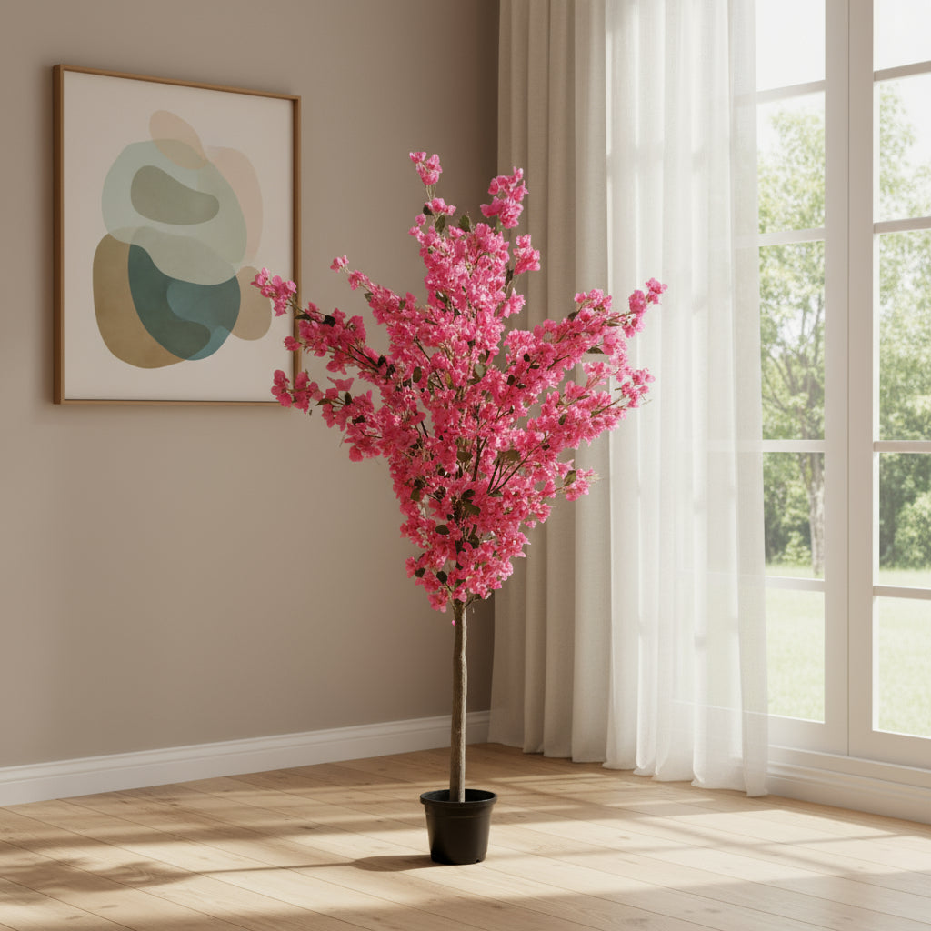 Aavana Greens 7 Feet (210 CM) Artificial Plant for Indoor and Outdoor, Home, Shop, Office, Restaurant Decoration, Pack of 1