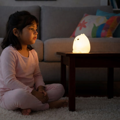 Aavana Greens LED Cat Night Light, Battery Powered Night Light for Kids, Cute Lamp with Warm White Breathing Mode, Christmas Gifts for Kids, Baby, Children, Lady