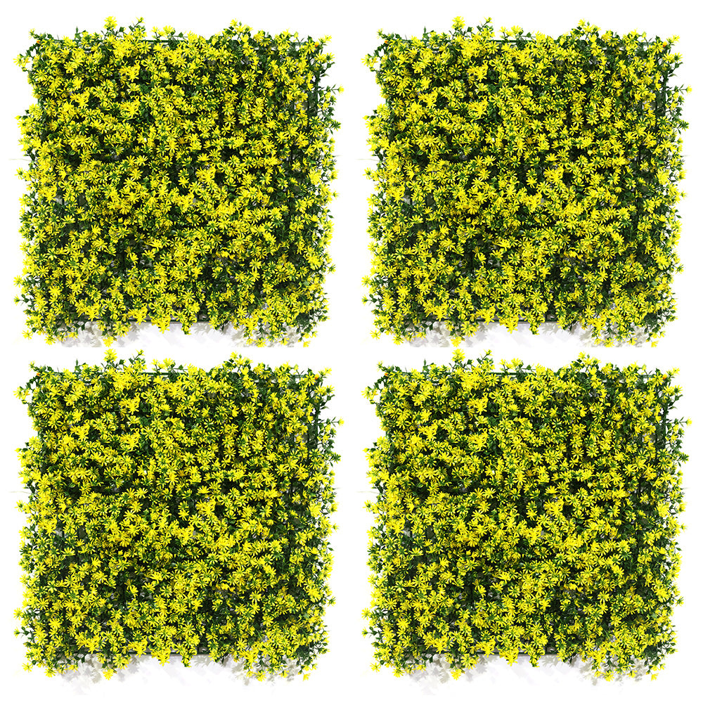 Artificial Vertical Grass Panels for Wall, Pack of 1, Balconies & Outdoor Areas Decoration (Size-50 x 50 CM)