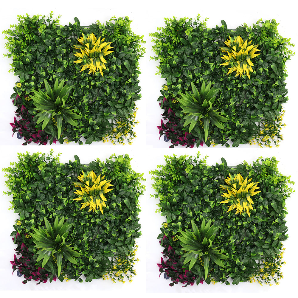 Artificial Vertical Grass Panels for Wall, Pack of 1, Balconies & Outdoor Areas Decoration (Size-50 x 50 CM)