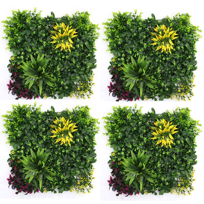 Artificial Vertical Grass Panels for Wall, Pack of 1, Balconies & Outdoor Areas Decoration (Size-50 x 50 CM)