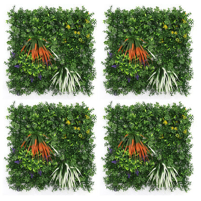 Artificial Vertical Grass Panels for Wall, Pack of 1, Balconies & Outdoor Areas Decoration (Size-50 x 50 CM)