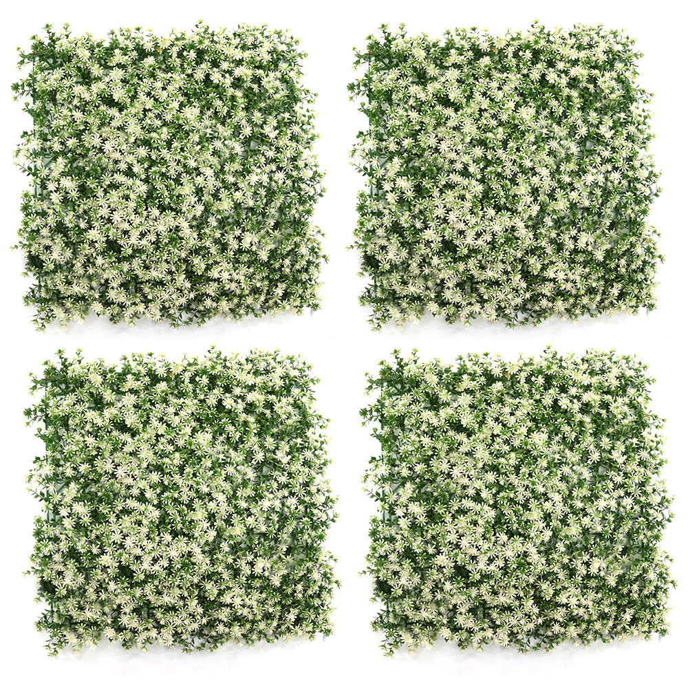 Artificial Vertical Grass Panels for Wall, Pack of 1, Balconies & Outdoor Areas Decoration (Size-50 x 50 CM)
