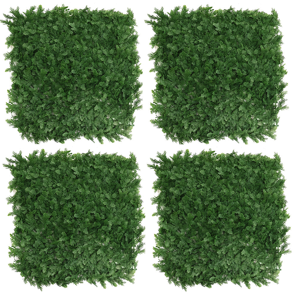 Artificial Vertical Grass Panels for Wall, Pack of 1, Balconies & Outdoor Areas Decoration (Size-50 x 50 CM)