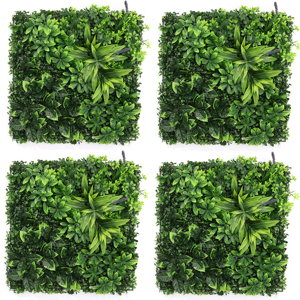 Artificial Vertical Grass Panels for Wall, Pack of 1, Balconies & Outdoor Areas Decoration (Size-50 x 50 CM)