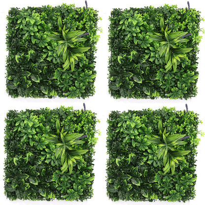 Artificial Vertical Grass Panels for Wall, Pack of 1, Balconies & Outdoor Areas Decoration (Size-50 x 50 CM)