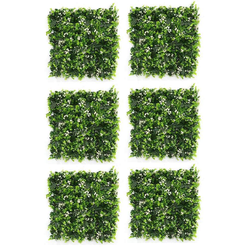 Artificial Vertical Grass Panels for Wall, Pack of 1, Balconies & Outdoor Areas Decoration (Size-50 x 50 CM)