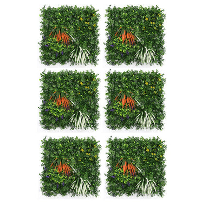 Artificial Vertical Grass Panels for Wall, Pack of 1, Balconies & Outdoor Areas Decoration (Size-50 x 50 CM)