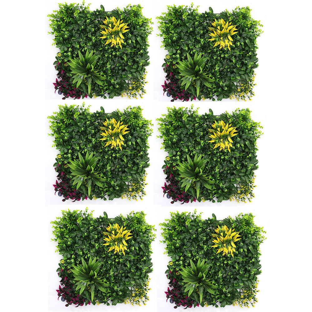 Artificial Vertical Grass Panels for Wall, Pack of 1, Balconies & Outdoor Areas Decoration (Size-50 x 50 CM)
