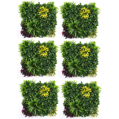 Artificial Vertical Grass Panels for Wall, Pack of 1, Balconies & Outdoor Areas Decoration (Size-50 x 50 CM)