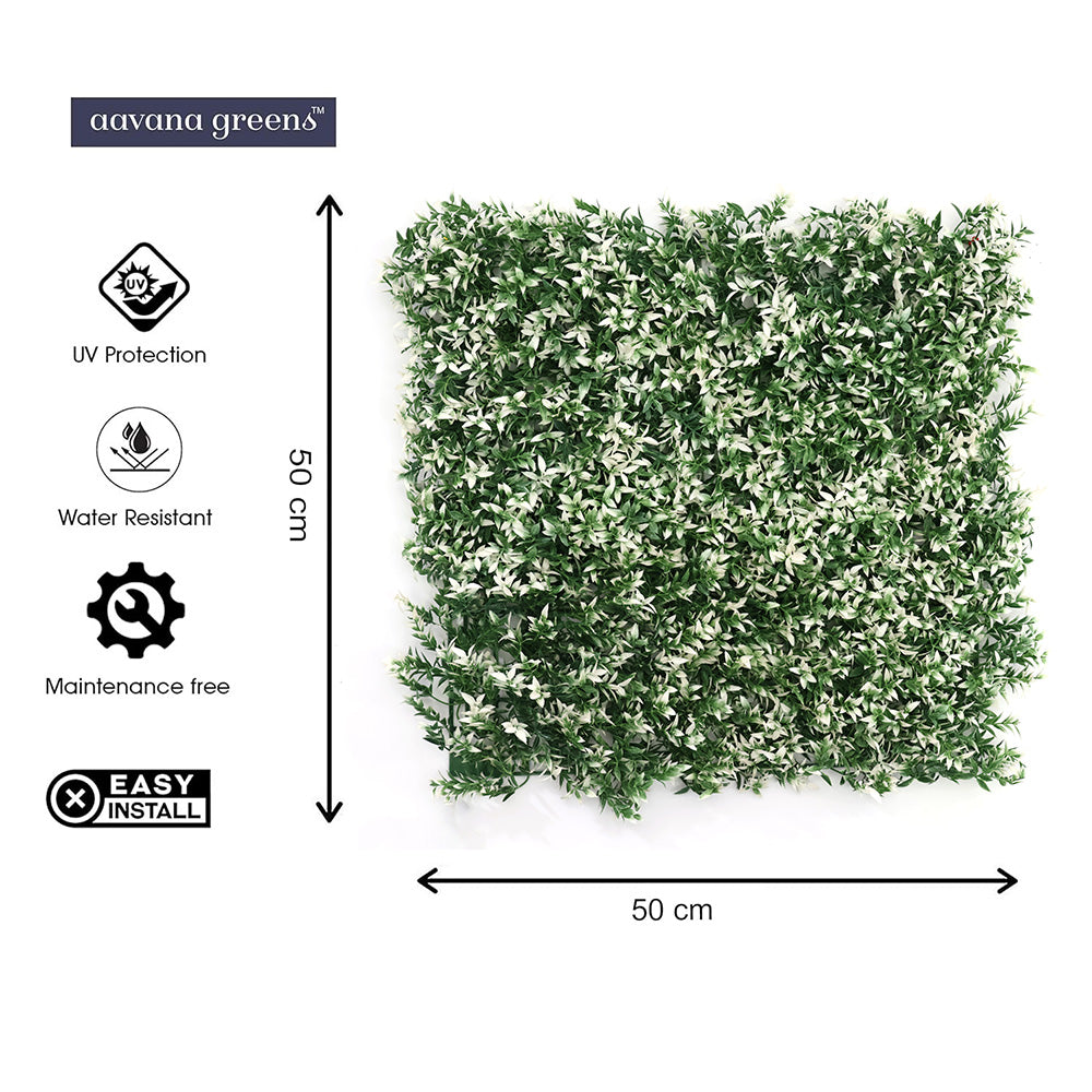 Artificial Vertical Grass Panels for Wall, Balconies & Outdoor Areas Decoration (Size-50 x 50 CM)