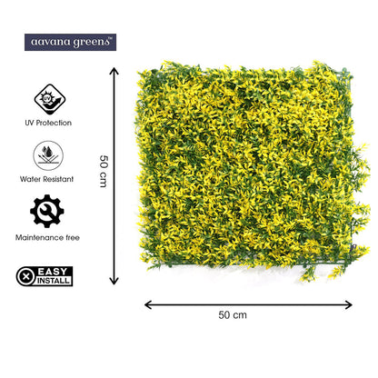 Artificial Vertical Grass Panels for Wall, Balconies & Outdoor Areas Decoration (Size-50 x 50 CM)
