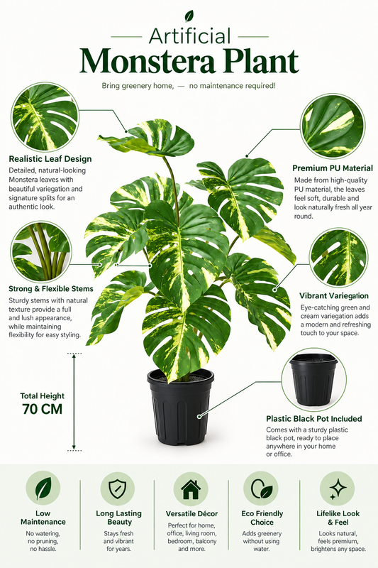 Aavana Greens (70 CM) Artificial Plant for Outdoor & Indoor