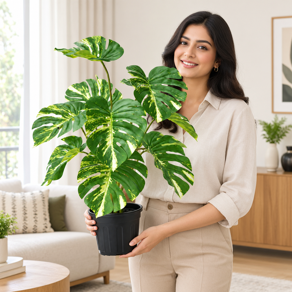 Aavana Greens (70 CM) Artificial Plant for Outdoor & Indoor