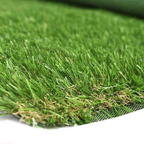 35mm German Mint Double Backing Artificial Grass 6.5 Feet Width PE & PU Material Grass For Indoor And Outdoor Use