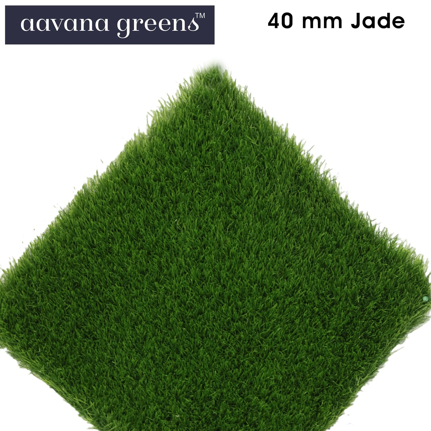 40mm German Jade Double Backing Artificial Grass 6.5 Feet Width PE & PU Material Grass For Indoor And Outdoor Use